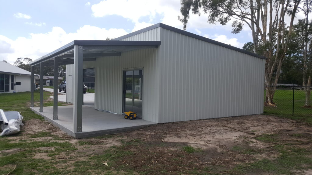 A Class 10(a) shed that meets QLD Shed Regulations
