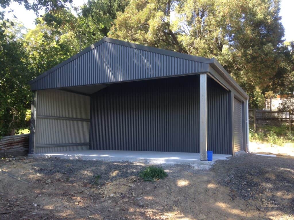 customize gray shed